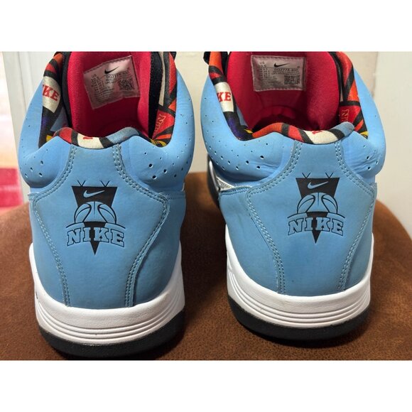 Nike Air Flight Lite Mid 'Hoops Pack University Blue' DQ7778-400 Mens Size 10.5 - Picture 6 of 10